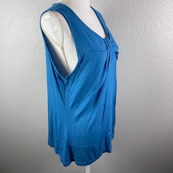 Merona Blue top Large‎ - Picture 6 of 9